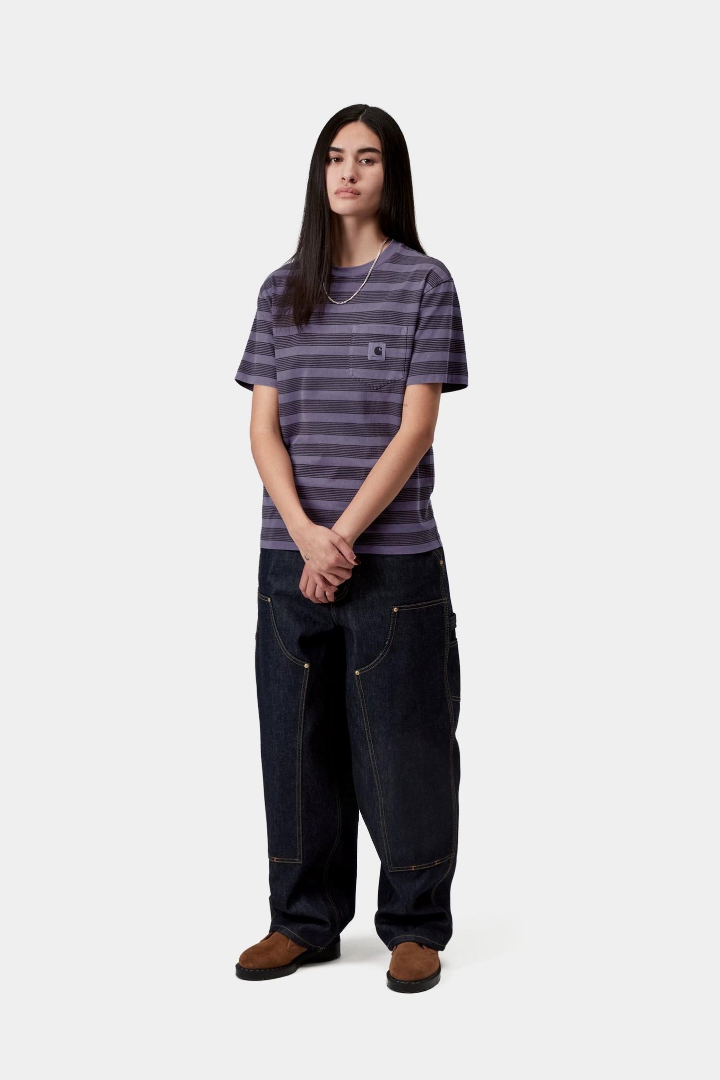 Carhartt WIP Hanson Stripe Pocket T-Shirt