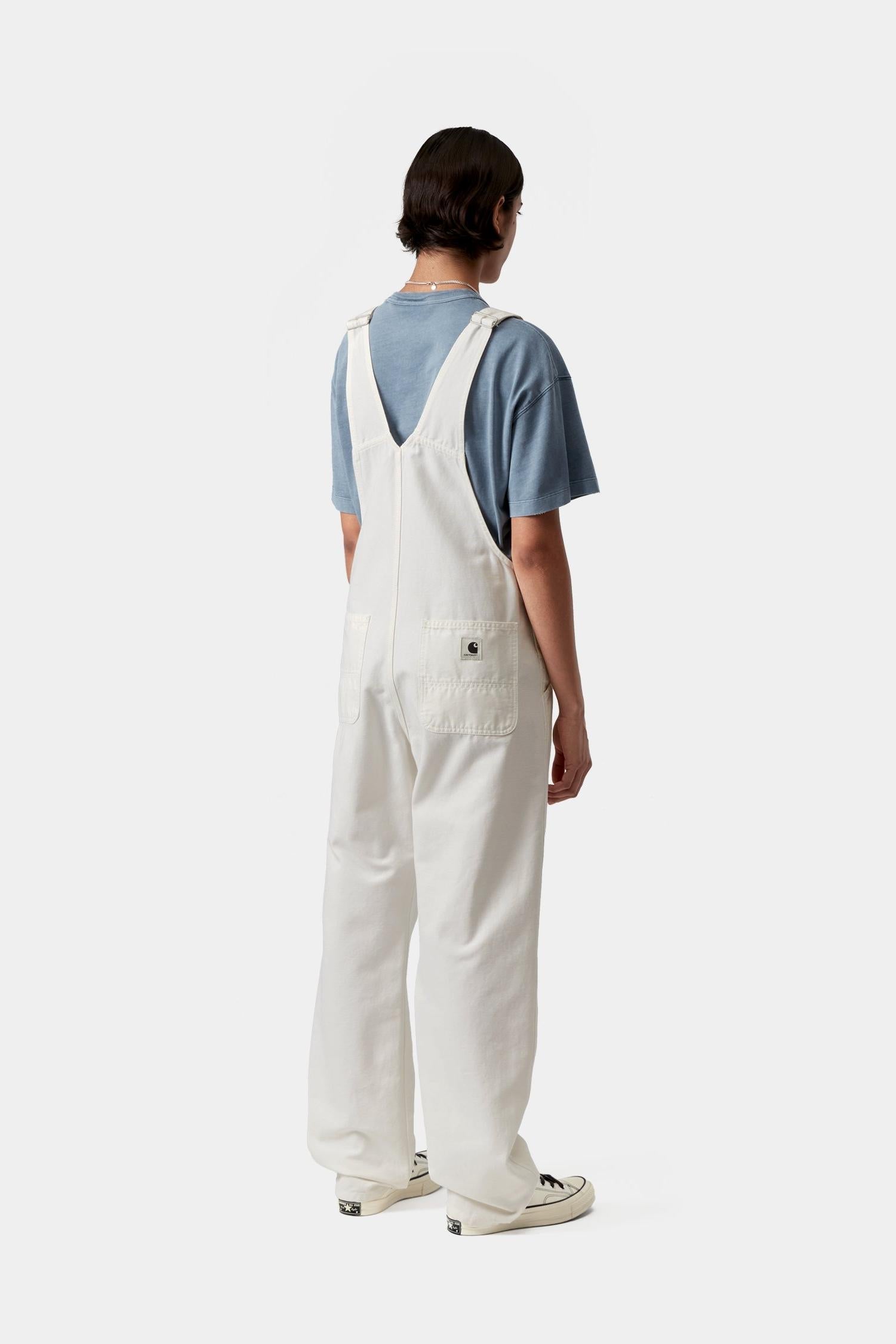 Carhartt WIP Women's Bib Overall Straight - Canvas