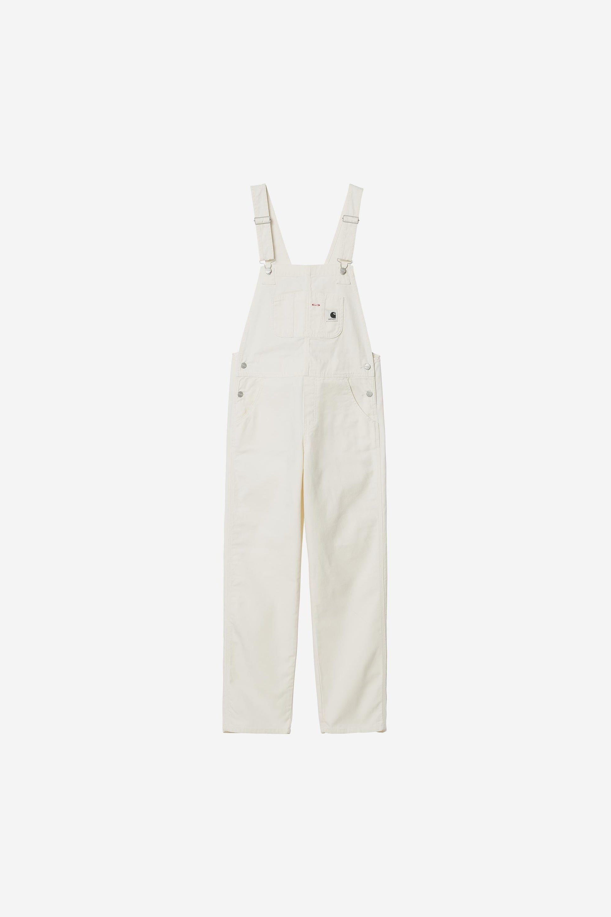 Carhartt WIP Women's Bib Overall Straight - Canvas