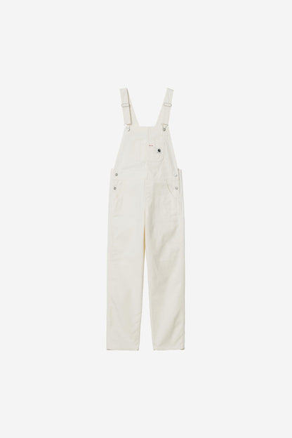 Carhartt WIP Women's Bib Overall Straight - Canvas