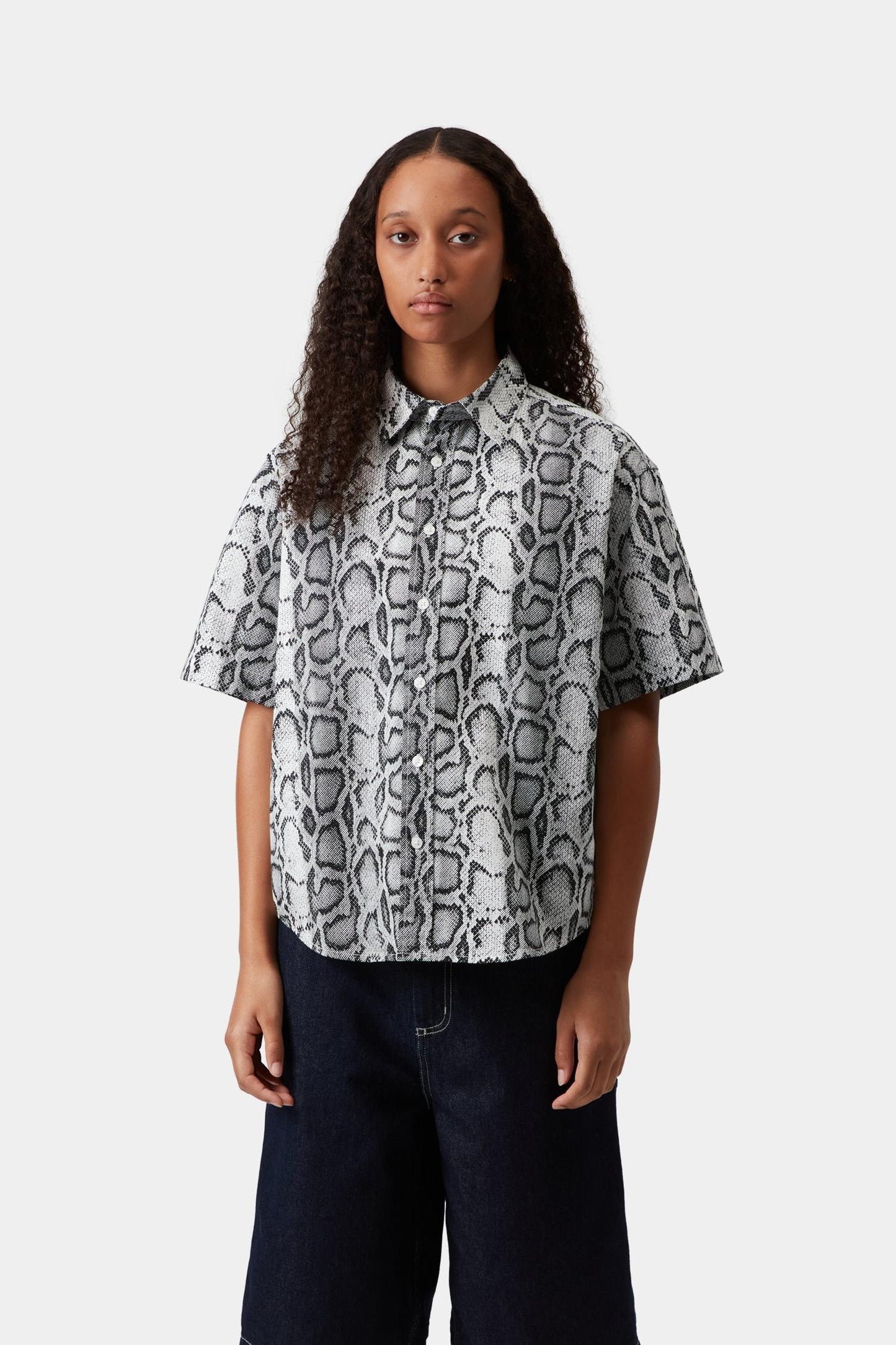 Carhartt WIP Short Sleeve Snake Camo Shirt