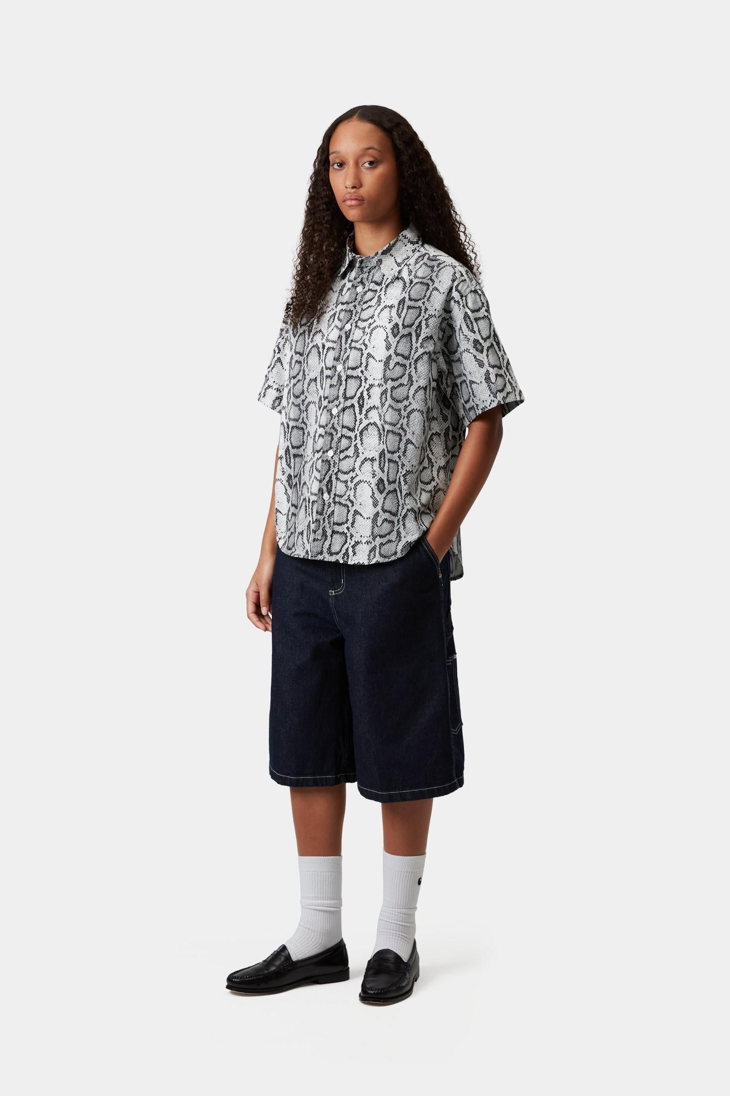 Carhartt WIP Short Sleeve Snake Camo Shirt
