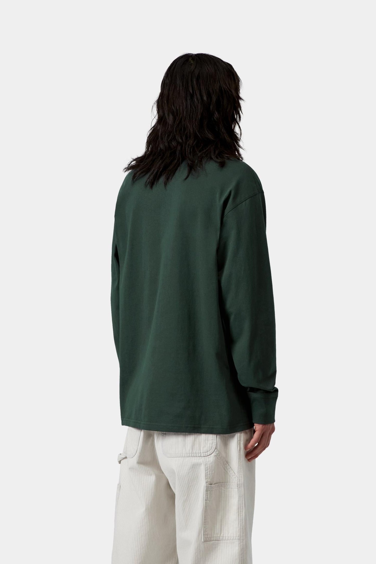 Carhartt WIP American Script T-Shirt Long Sleeve