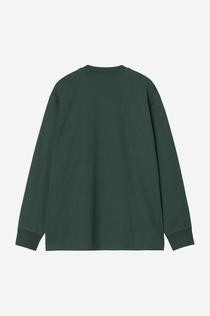 Carhartt WIP American Script T-Shirt Long Sleeve