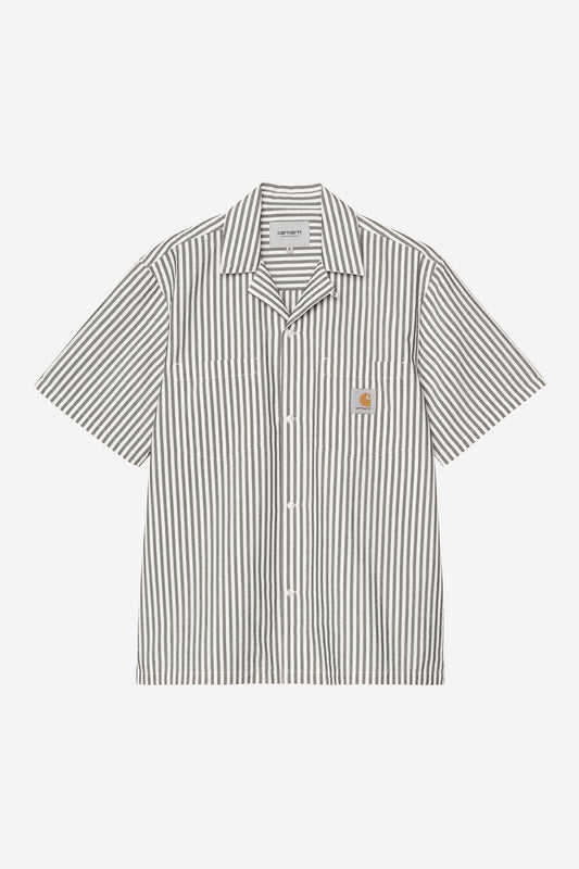Carhartt WIP Short Sleeve Leavel Stripe Shirt