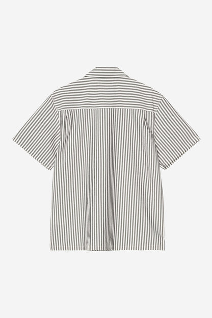 Carhartt WIP Short Sleeve Leavel Stripe Shirt