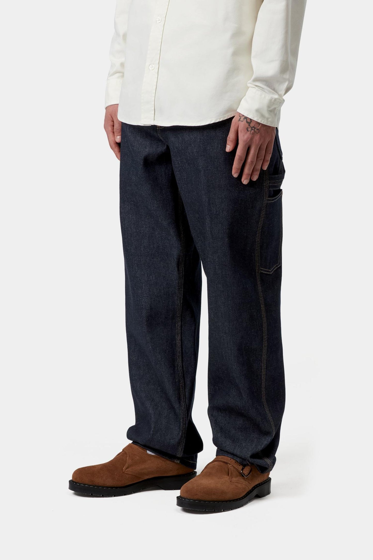 Carhartt WIP Single Knee Pant - Denim