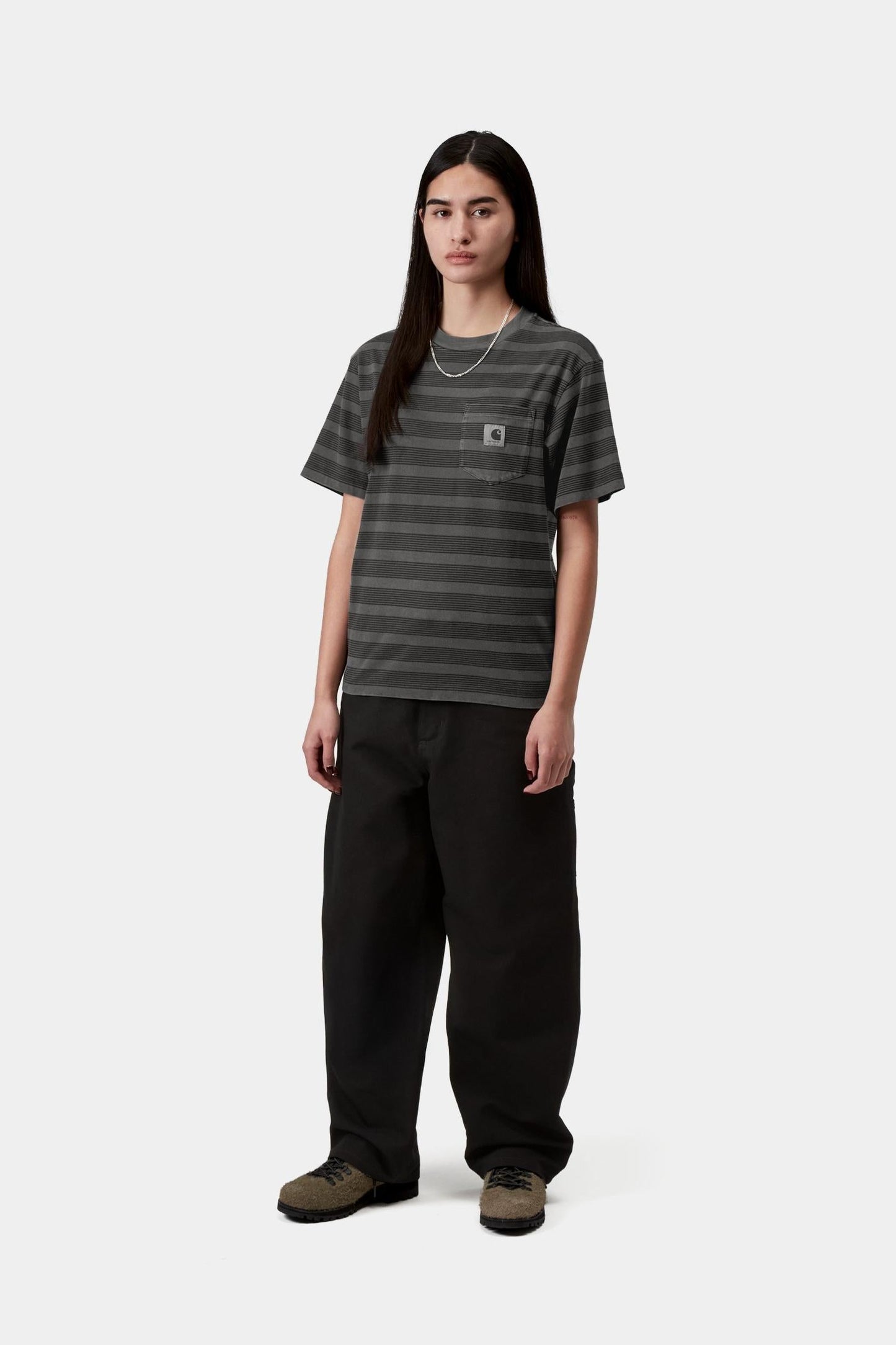 Carhartt WIP Hanson Stripe Pocket T-Shirt