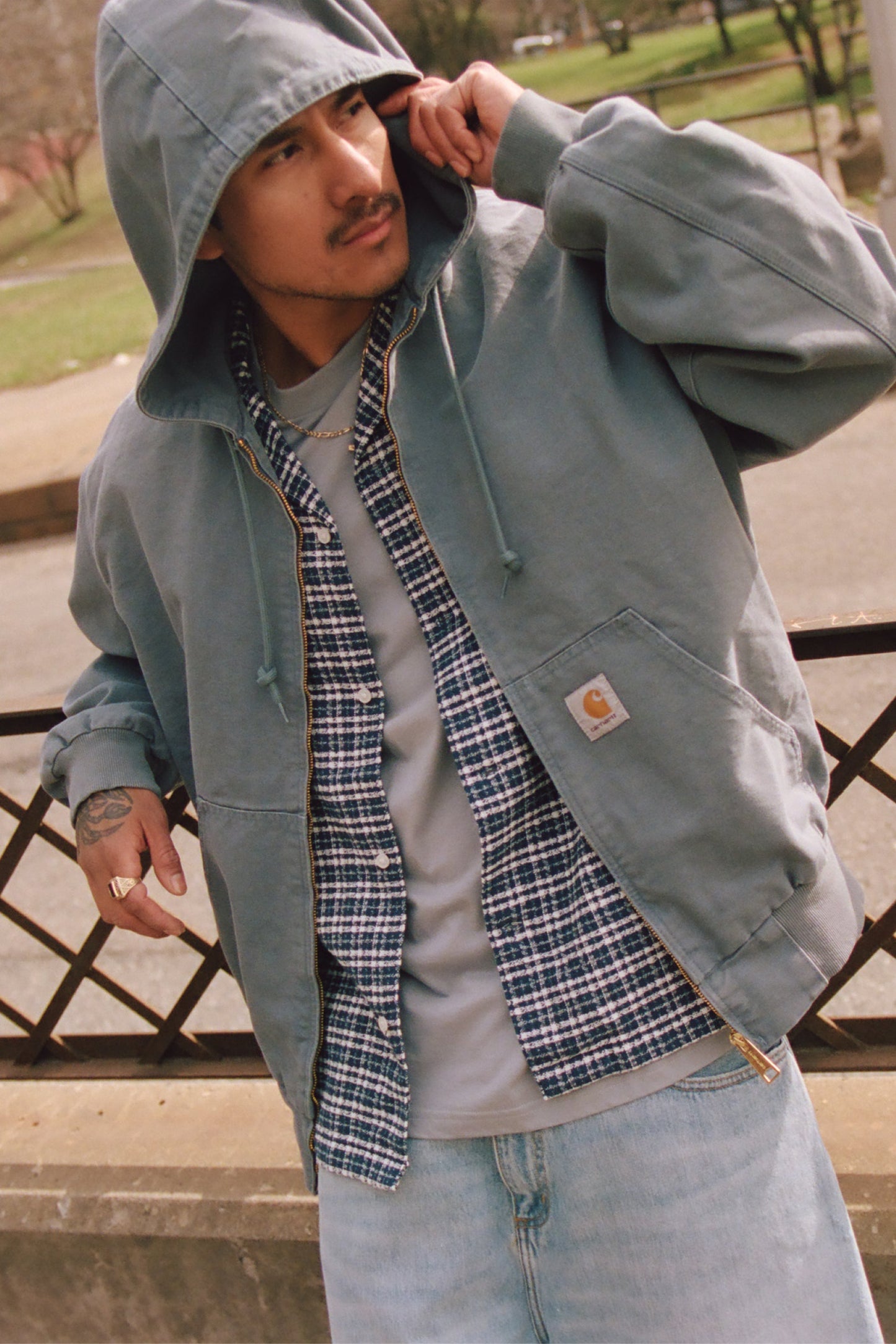 Carhartt WIP OG Active Jacket (Spring) - Stone Canvas