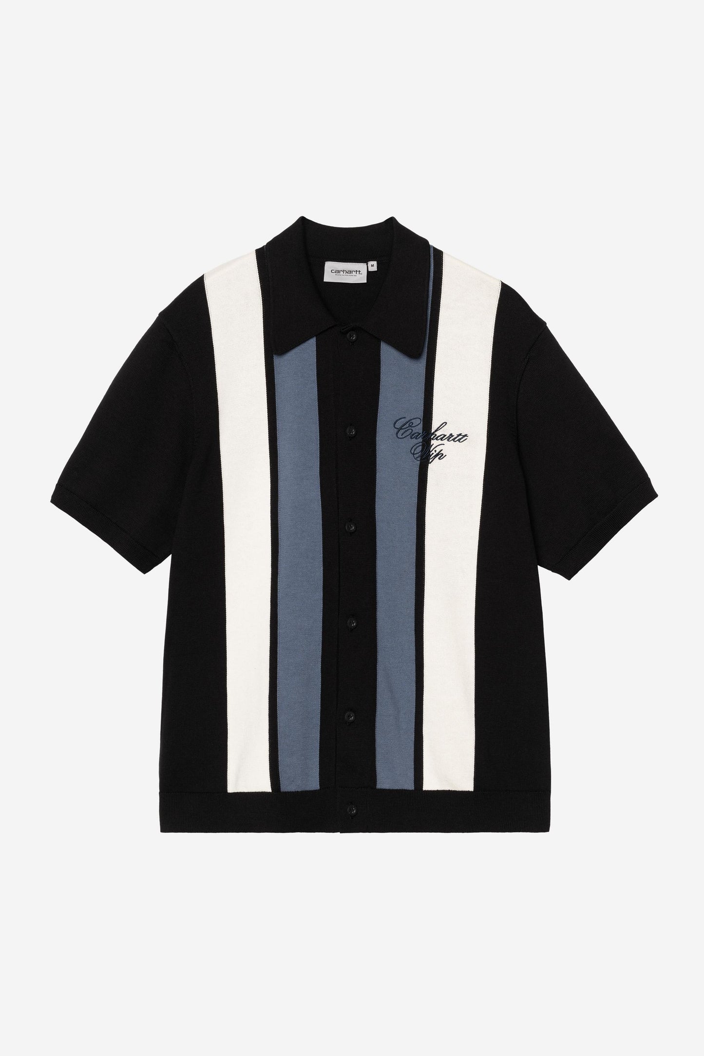 Carhartt WIP Short Sleeve Mello Stripe Knit Shirt
