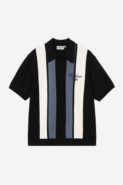 Carhartt WIP Short Sleeve Mello Stripe Knit Shirt