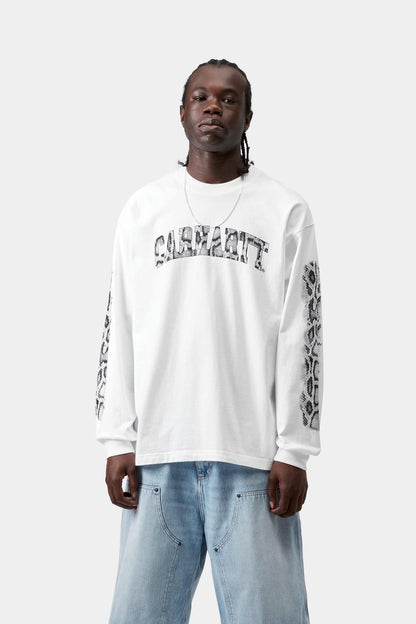 Carhartt WIP Long Sleeve Camo Snake T-Shirt