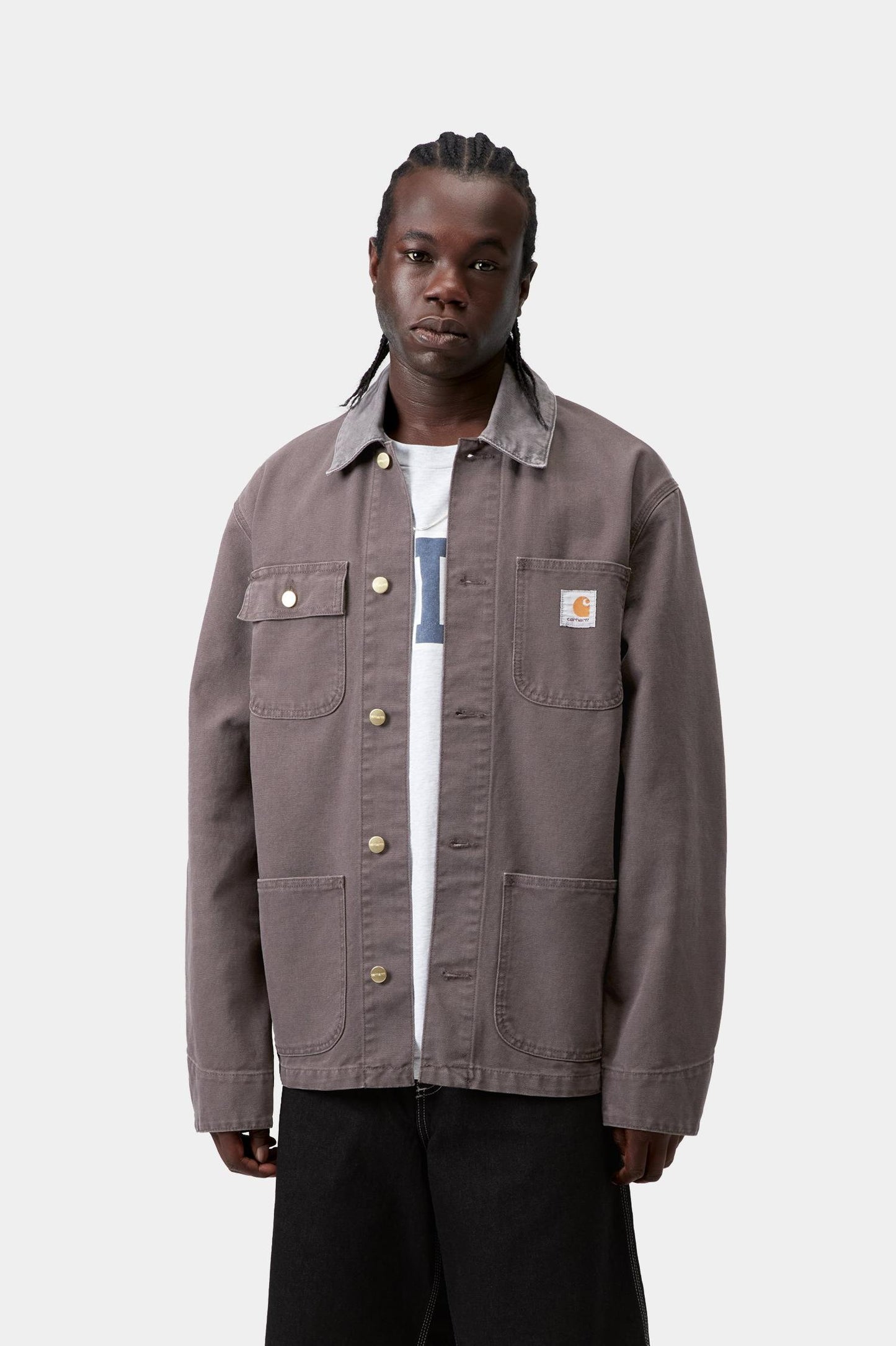 Carhartt WIP Michigan Coat (Spring) - Stone Canvas