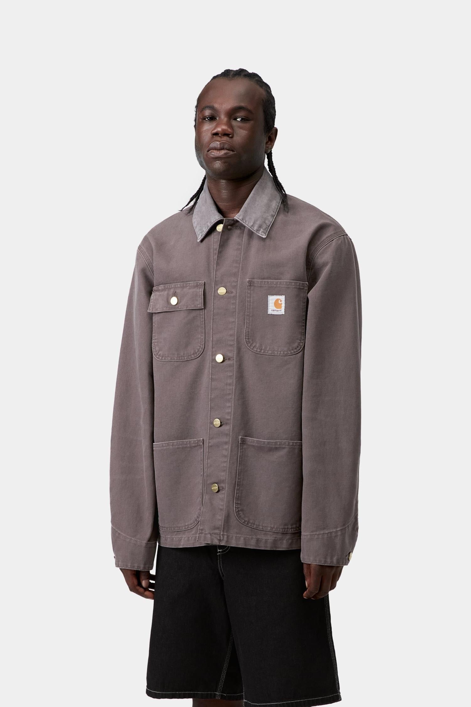 Carhartt WIP Michigan Coat (Spring) - Stone Canvas
