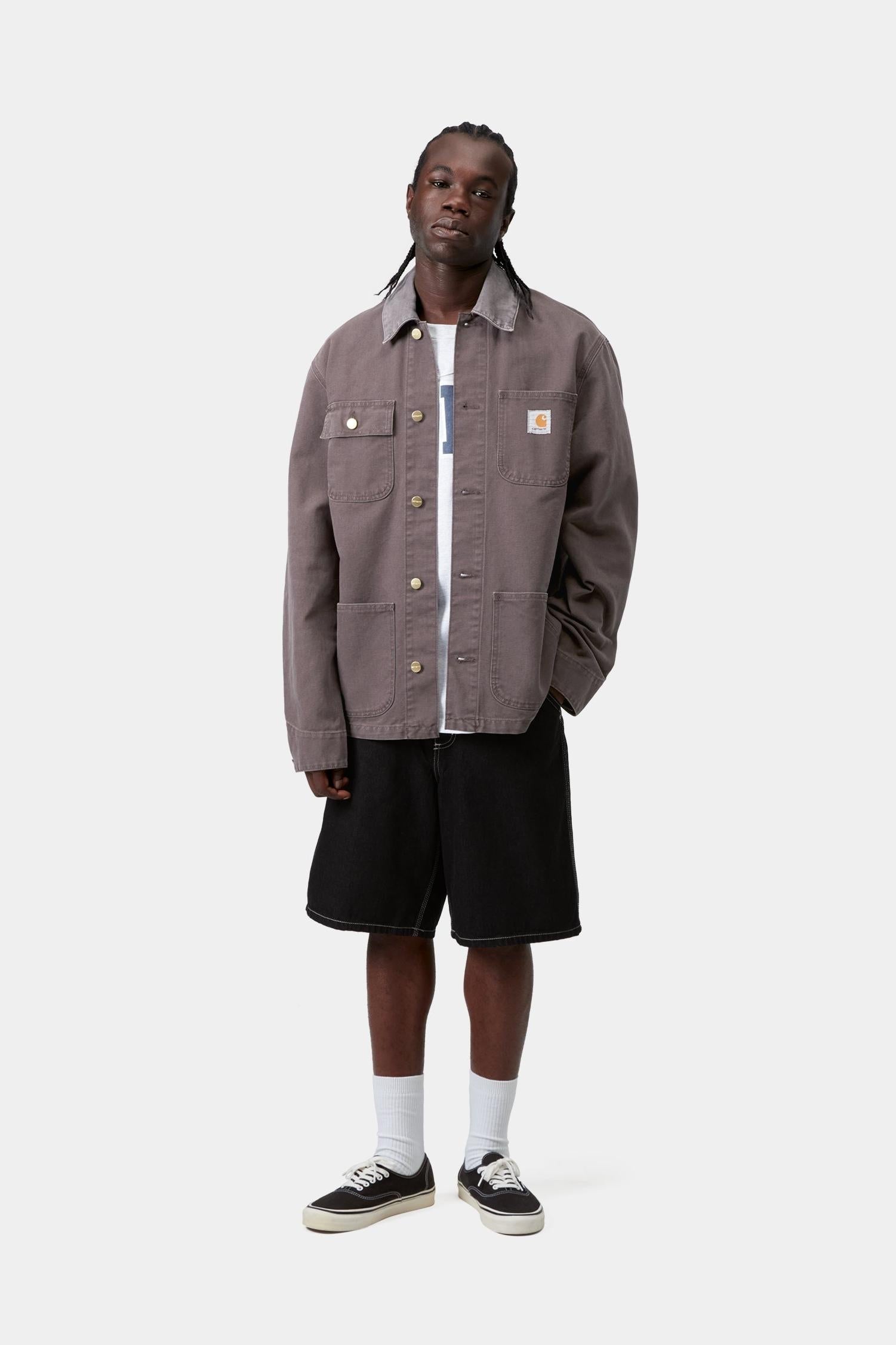 Carhartt WIP Michigan Coat (Spring) - Stone Canvas