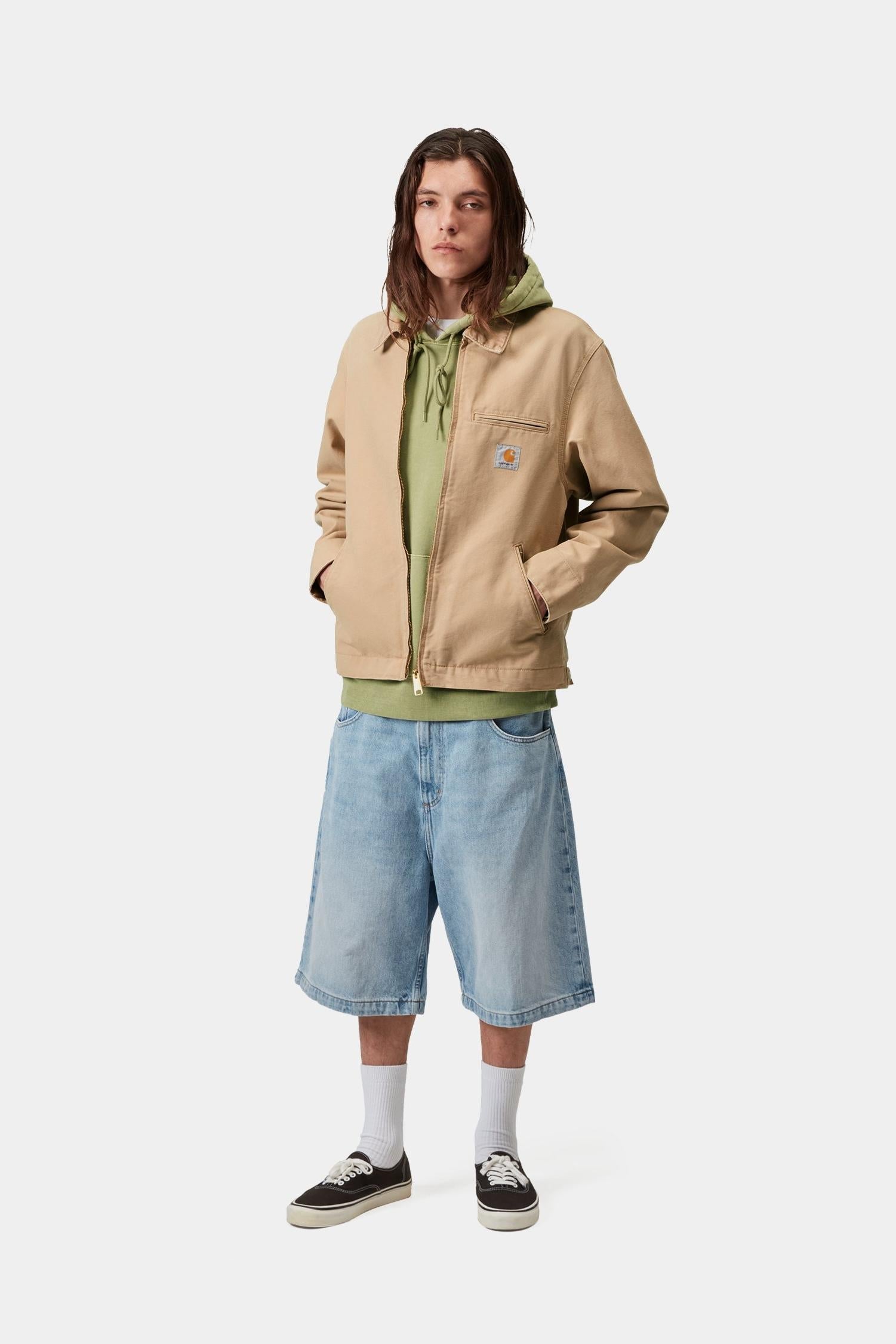 Carhartt WIP Detroit Jacket (Spring) - Stone Canvas
