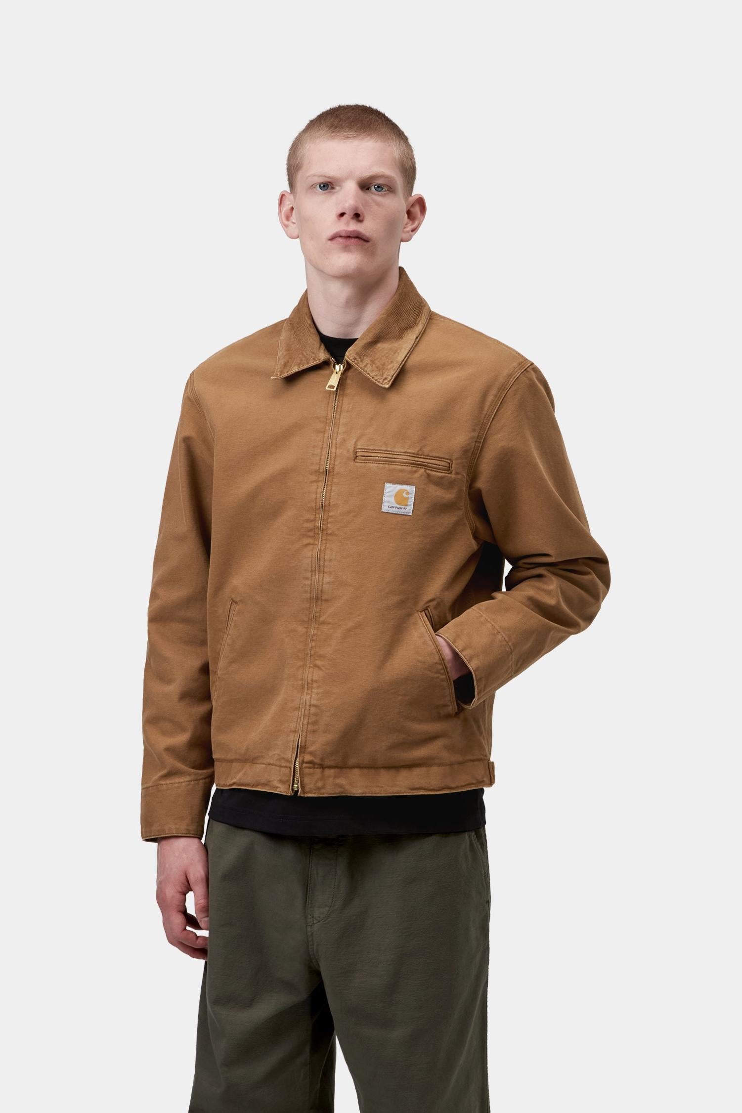 Carhartt WIP Detroit Jacket (Spring) - Stone Canvas