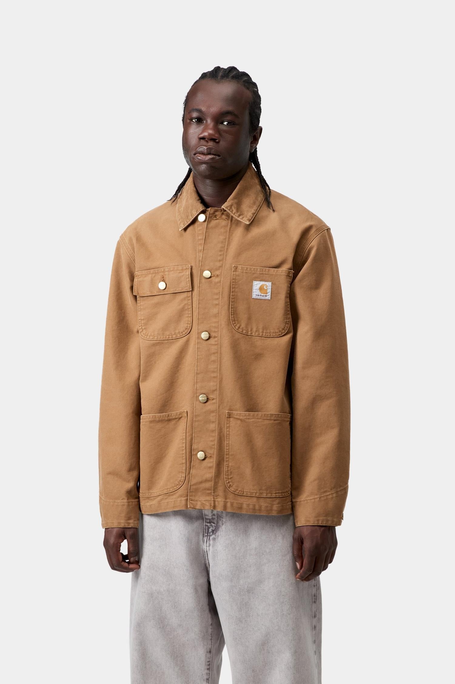 Carhartt WIP Michigan Coat (Spring) - Stone Canvas