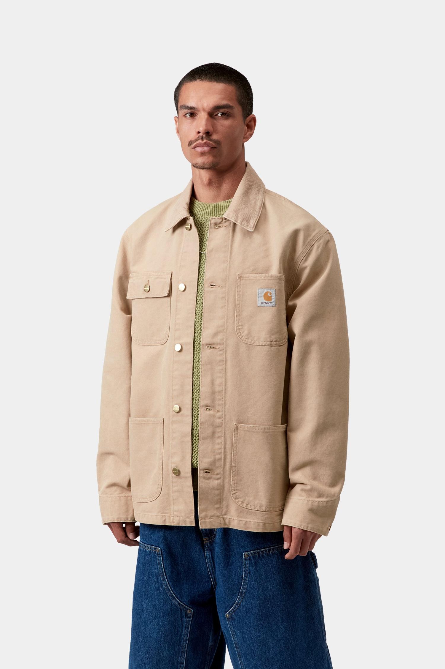 Carhartt WIP Michigan Coat (Spring) - Stone Canvas