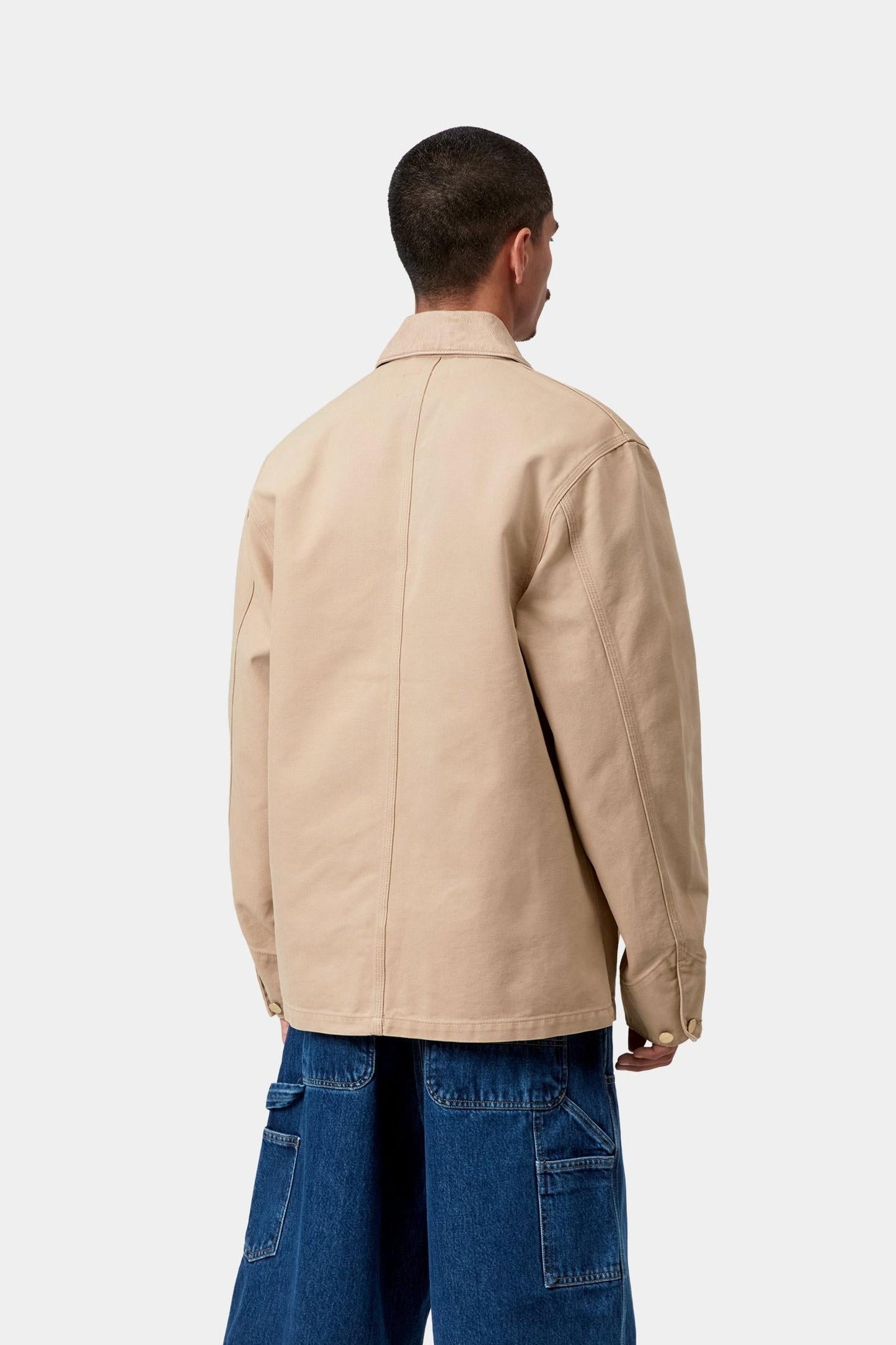 Carhartt WIP Michigan Coat (Spring) - Stone Canvas