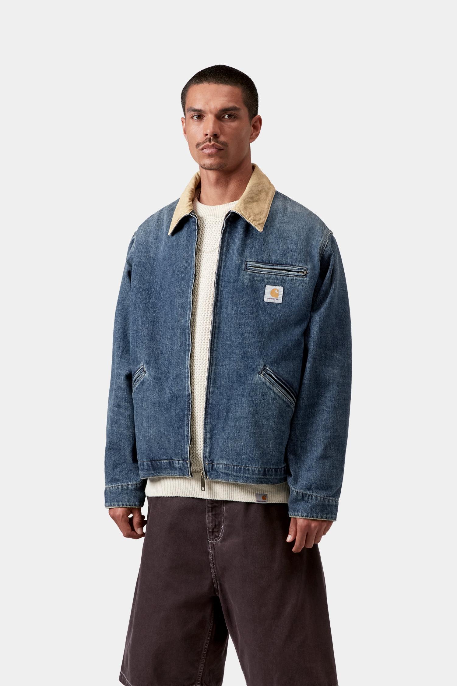 Carhartt WIP OG Detroit Jacket - Camano Denim (Spring)