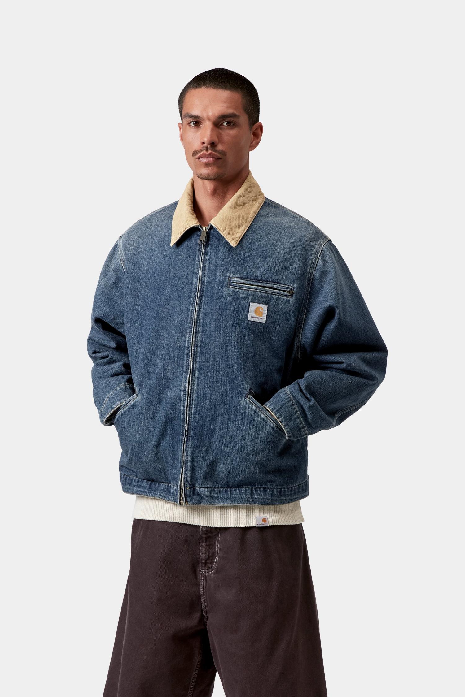 Carhartt WIP OG Detroit Jacket - Camano Denim (Spring)
