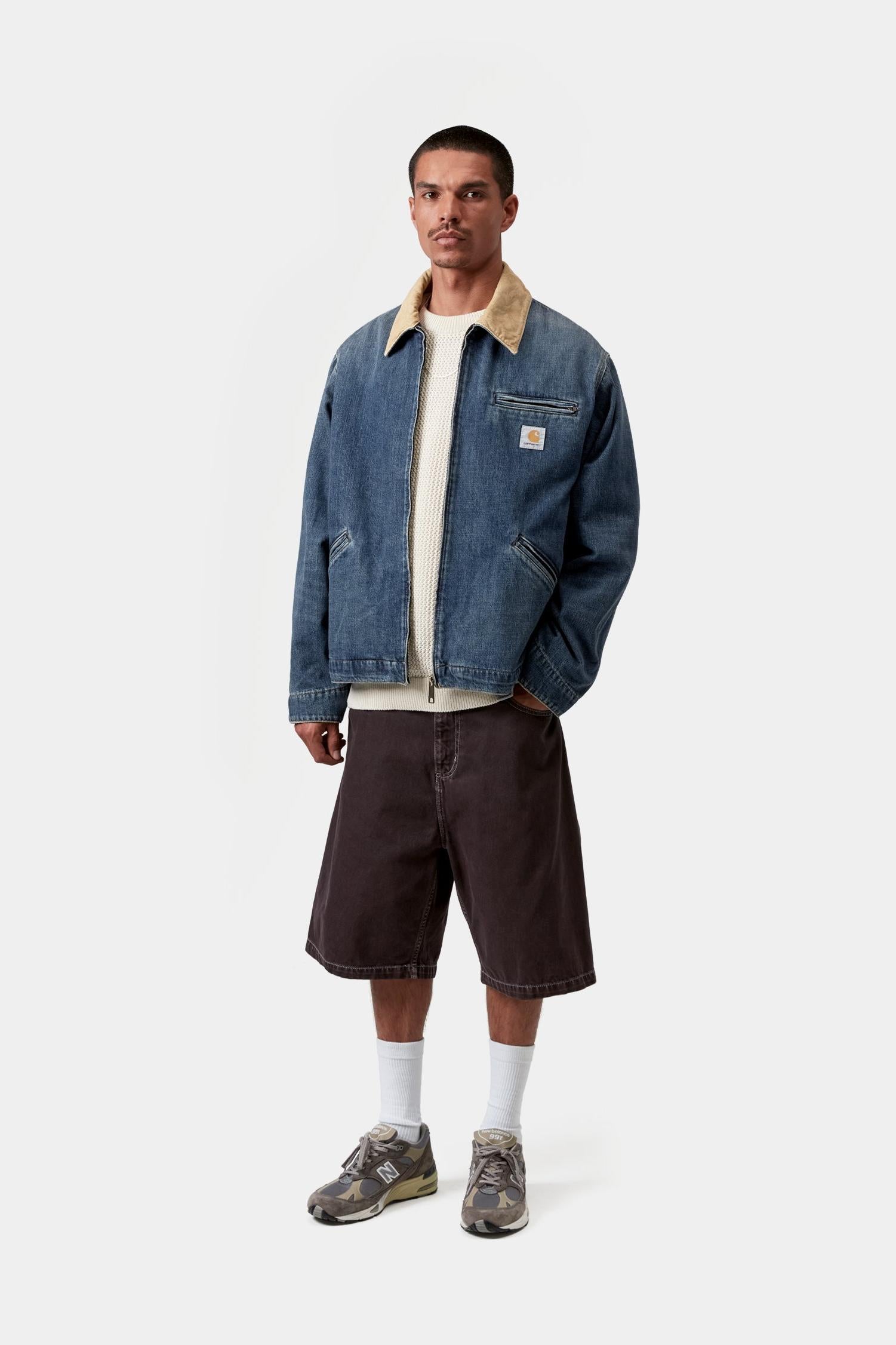 Carhartt WIP OG Detroit Jacket - Camano Denim (Spring)