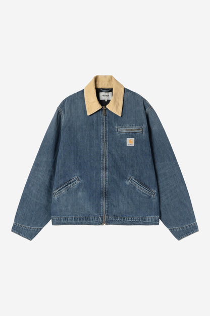 Carhartt WIP OG Detroit Jacket - Camano Denim (Spring)