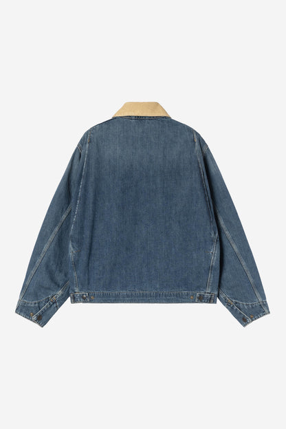 Carhartt WIP OG Detroit Jacket - Camano Denim (Spring)