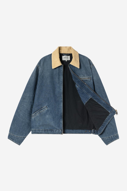 Carhartt WIP OG Detroit Jacket - Camano Denim (Spring)