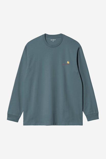 Carhartt WIP American Script T-Shirt Long Sleeve