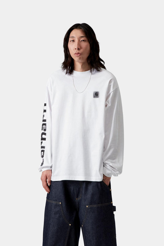 Carhartt WIP Long Sleeve Archive Script T-Shirt