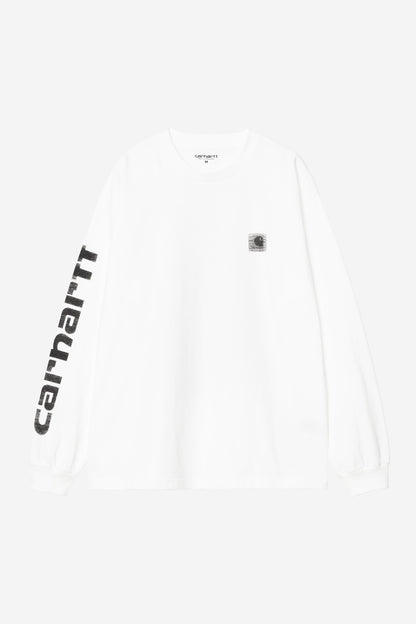 Carhartt WIP Long Sleeve Archive Script T-Shirt