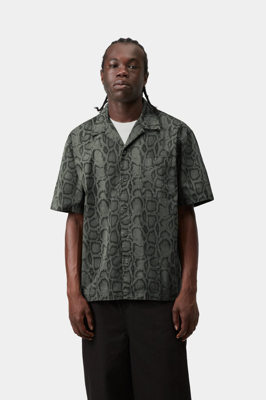 Carhartt WIP Short Sleeve Snake Camo Shirt