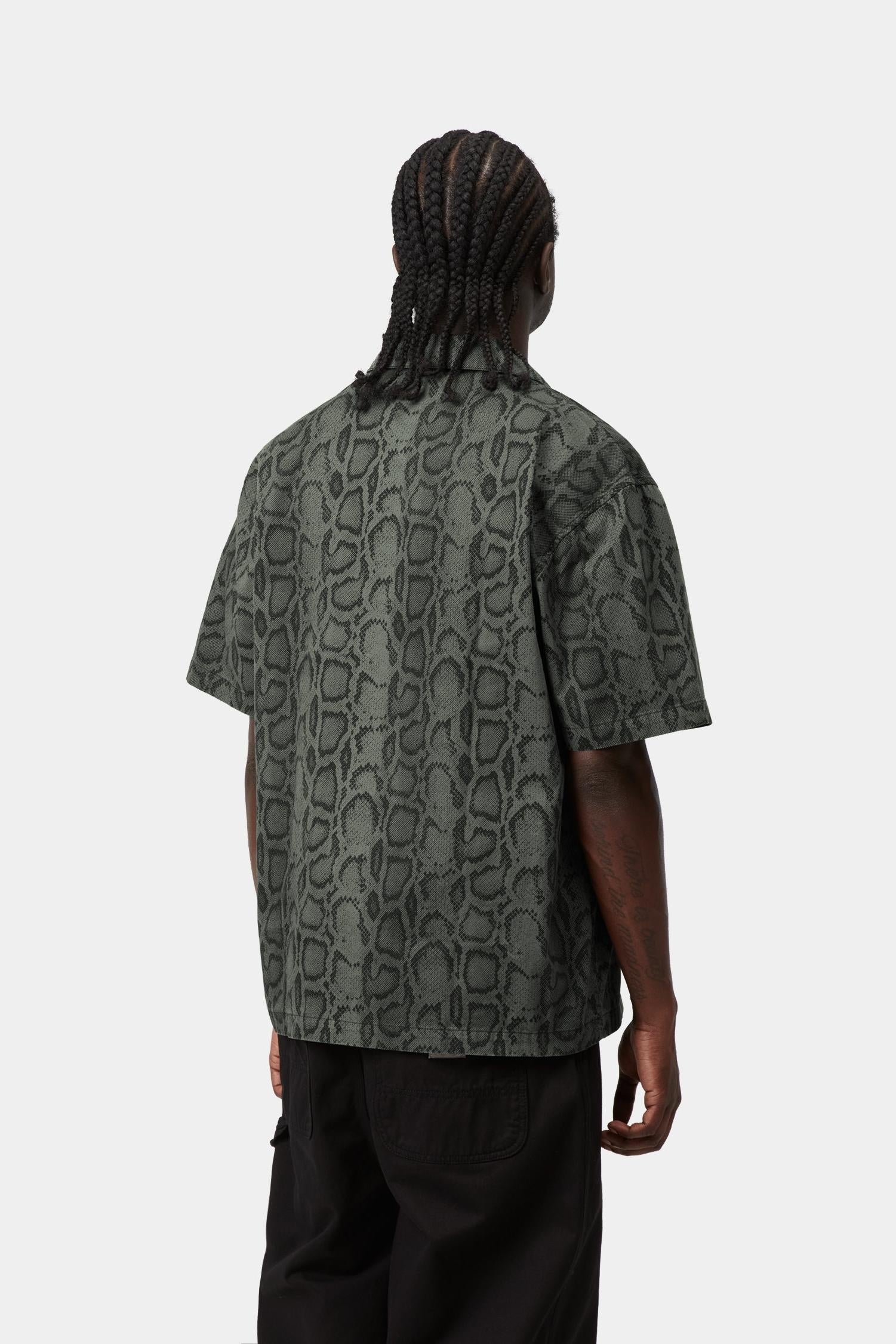 Carhartt WIP Short Sleeve Snake Camo Shirt