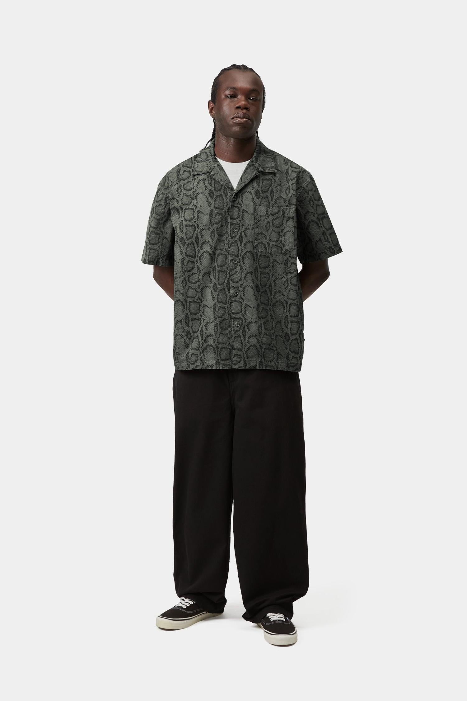 Carhartt WIP Short Sleeve Snake Camo Shirt