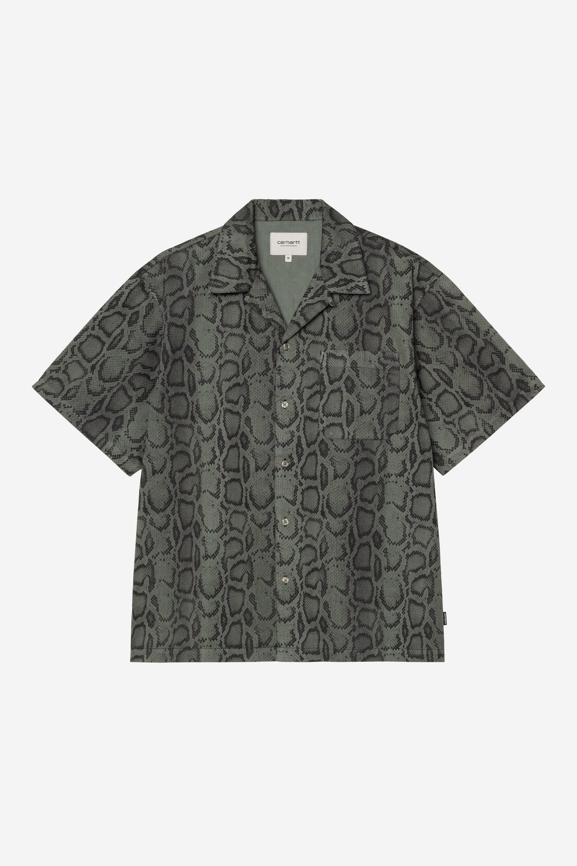 Carhartt WIP Short Sleeve Snake Camo Shirt