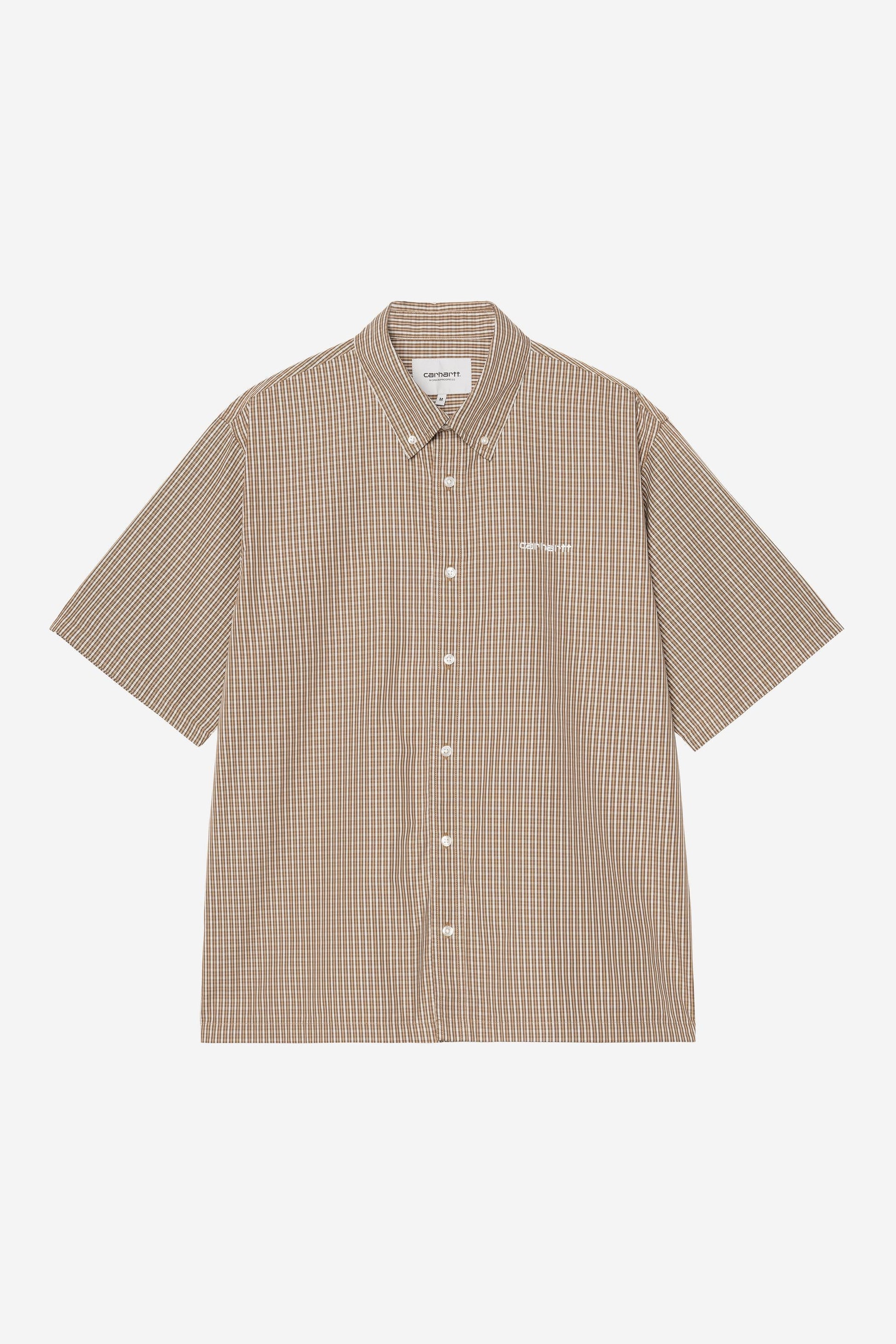 Carhartt WIP Short Sleeve Groff Check Shirt