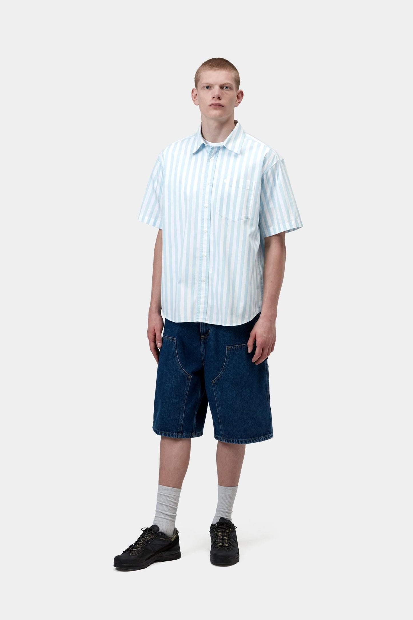 Carhartt WIP Short Sleeve Royce Stripe Shirt