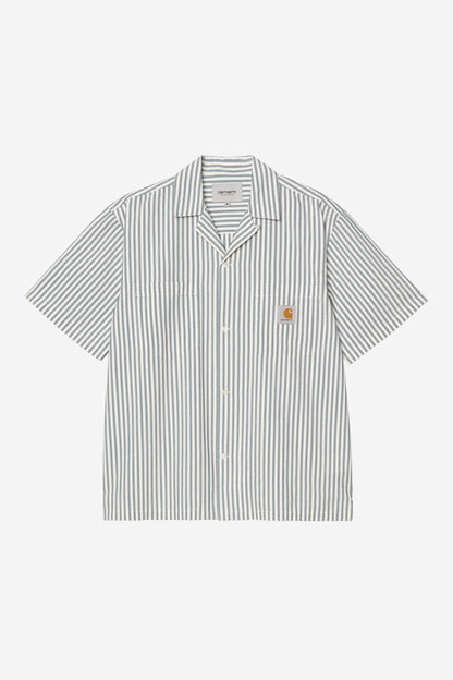 Carhartt WIP Short Sleeve Leavel Stripe Shirt