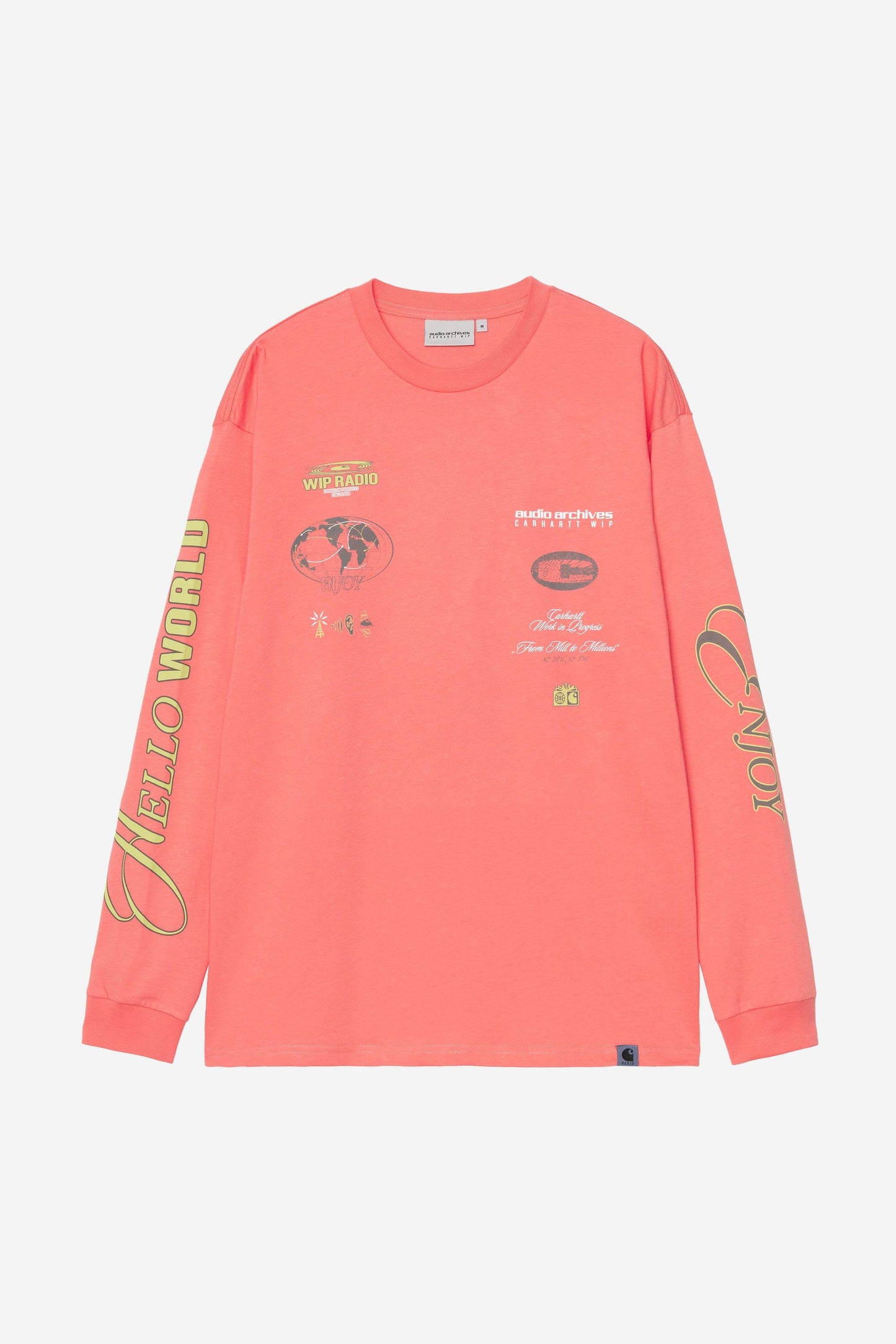 Carhartt WIP Audio Archives WIP Long Sleeve T-Shirt