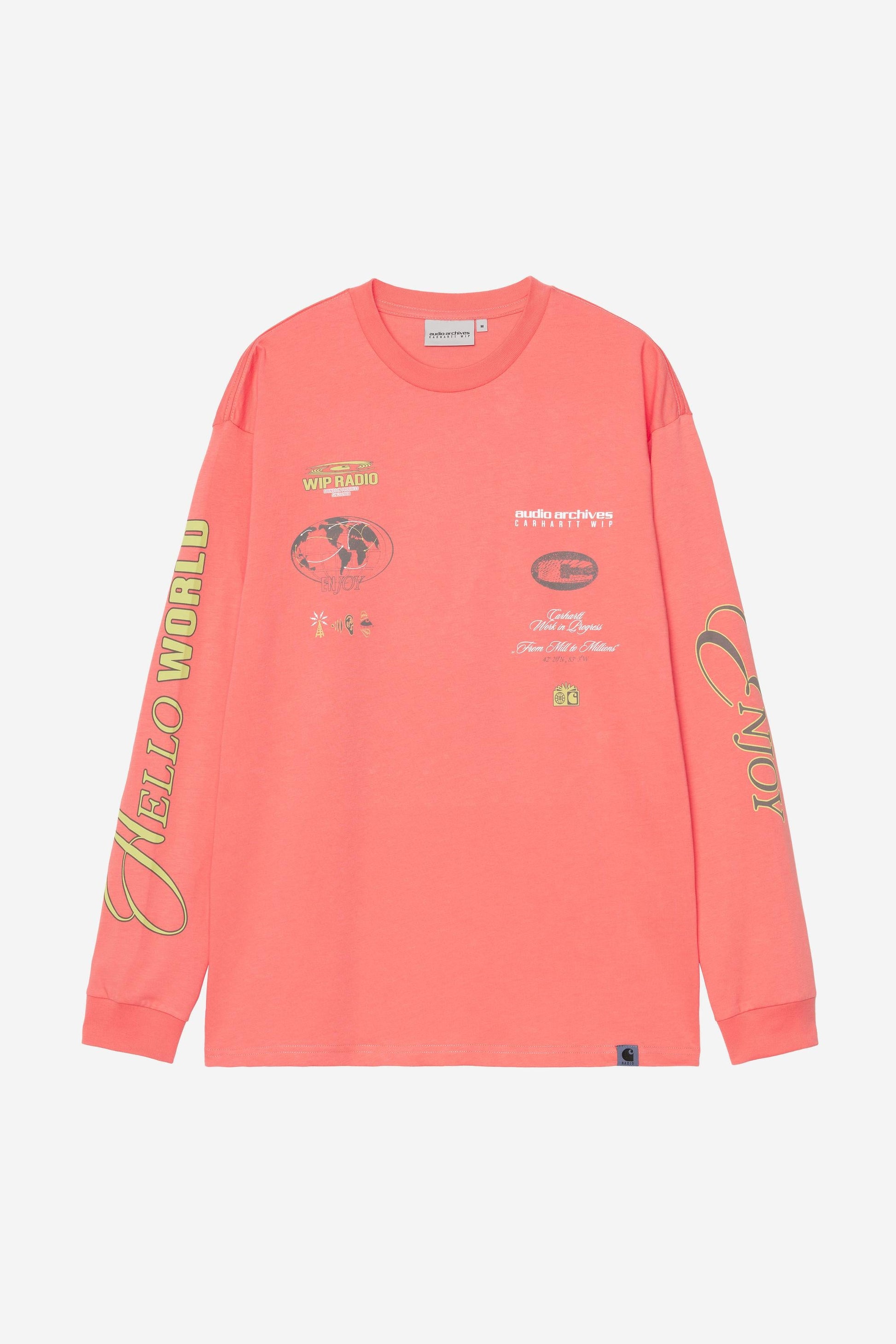 Carhartt WIP Audio Archives WIP Long Sleeve T-Shirt