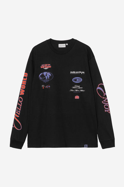 Carhartt WIP Audio Archives WIP Long Sleeve T-Shirt