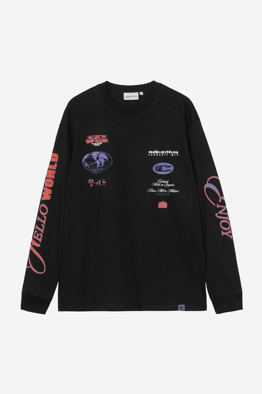 Carhartt WIP Audio Archives WIP Long Sleeve T-Shirt