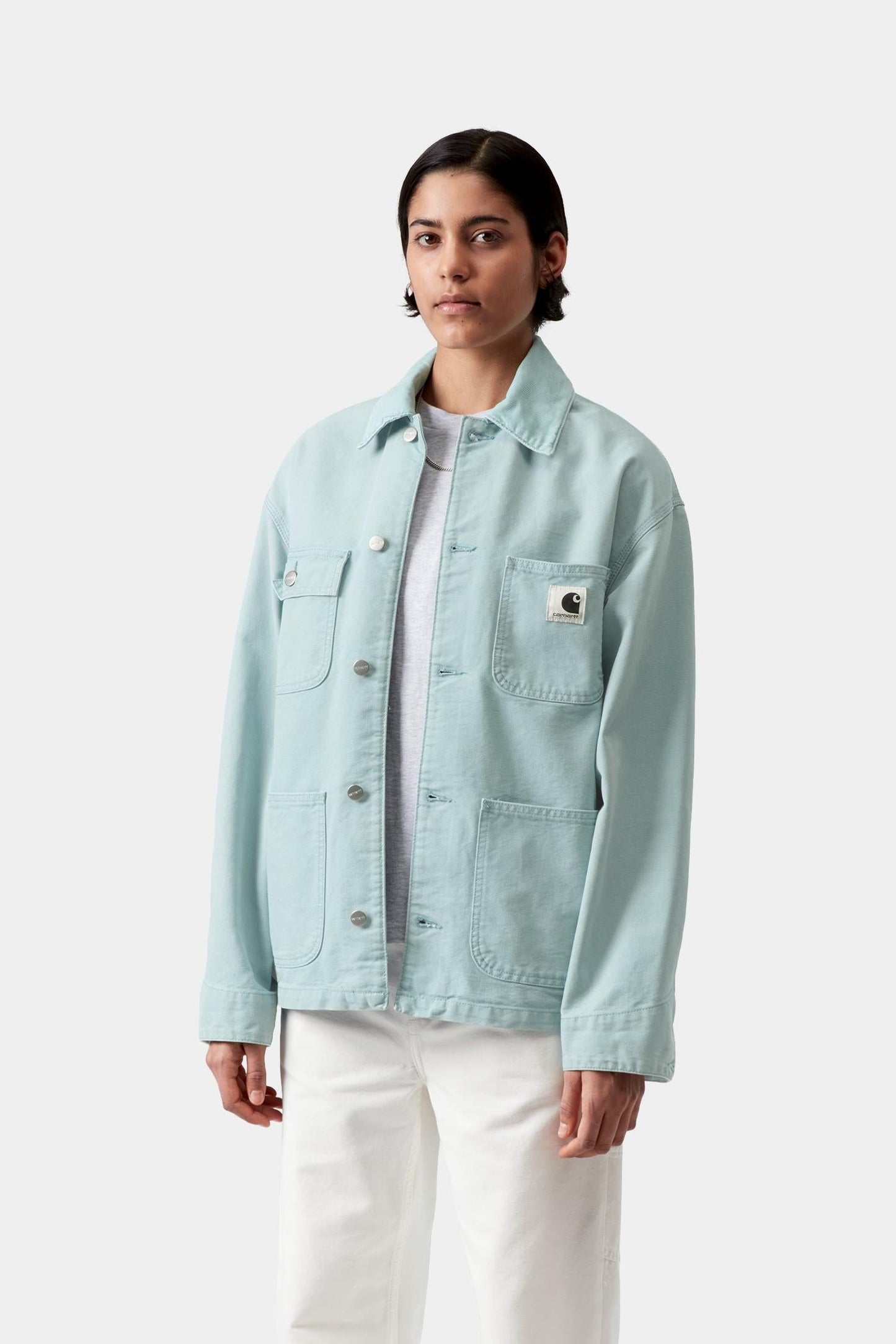 Carhartt WIP OG Michigan Coat (Spring) - Stone Canvas