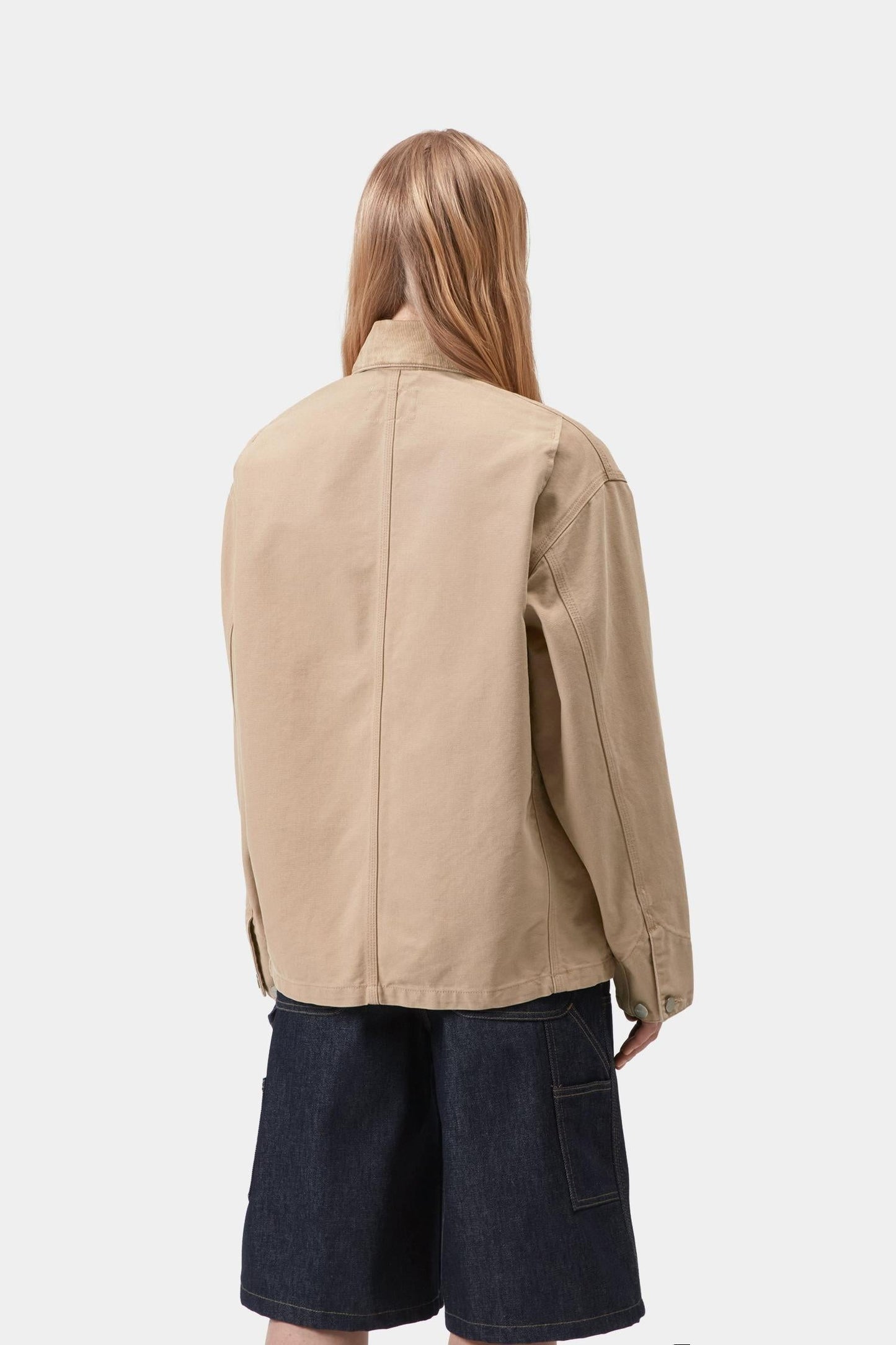 Carhartt WIP OG Michigan Coat (Spring) - Stone Canvas