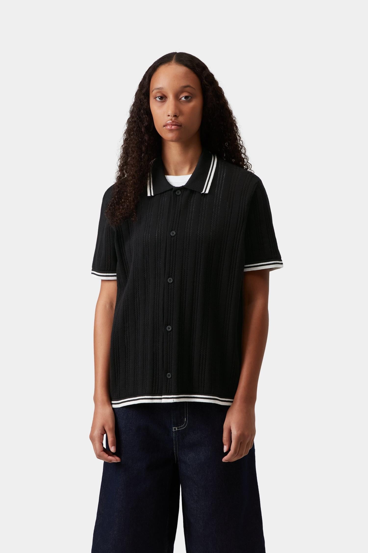 Carhartt WIP Women's Short Sleeve Ramsey Knit Shirt