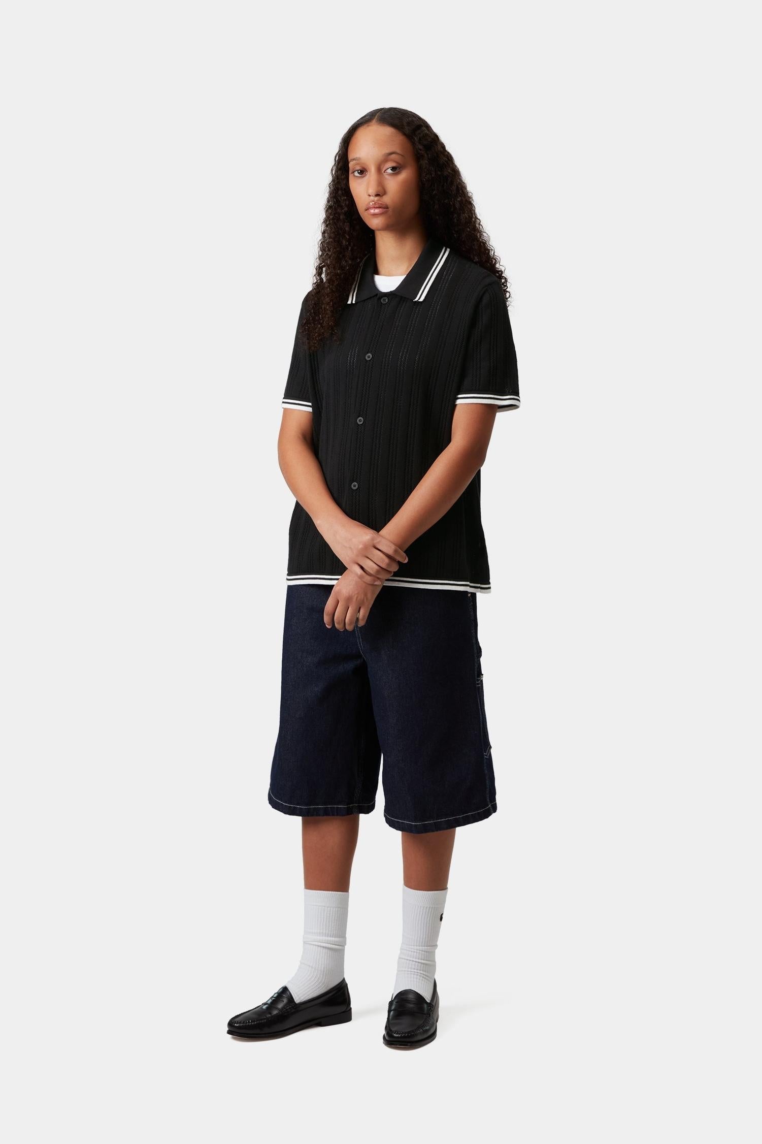 Carhartt WIP Women's Short Sleeve Ramsey Knit Shirt