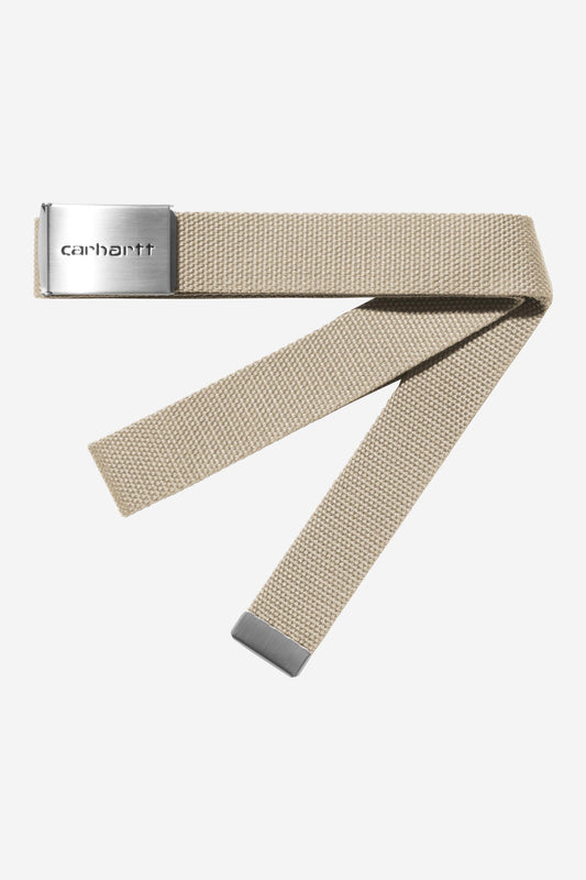 Carhartt WIP Clip Belt Chrome