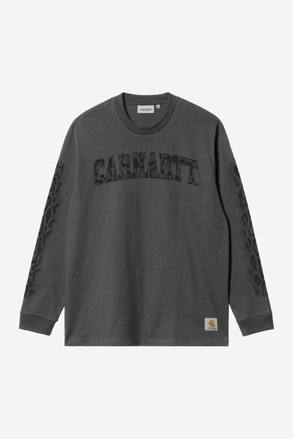 Carhartt WIP Long Sleeve Camo Snake T-Shirt